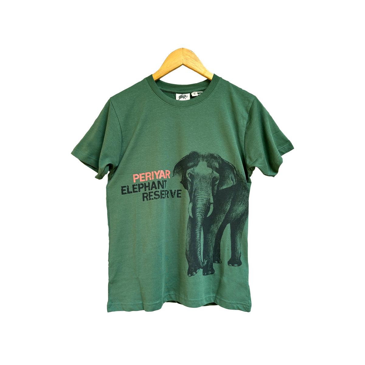 Periyar Elephant Reserve T-shirt (Foliage)